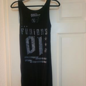 Tee-shirt dress, fast and furious